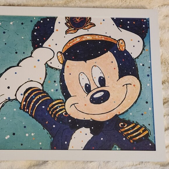 Disney's "Bon Voyage For A Silver Anniversary At Sea" Painting by Joe Kaminski - Picture 3 of 6